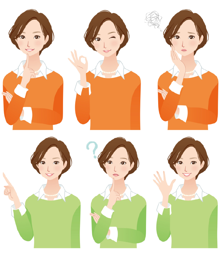豊かな表情をつくる表情筋